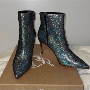 NWT Christian Louboutin 85mm booties